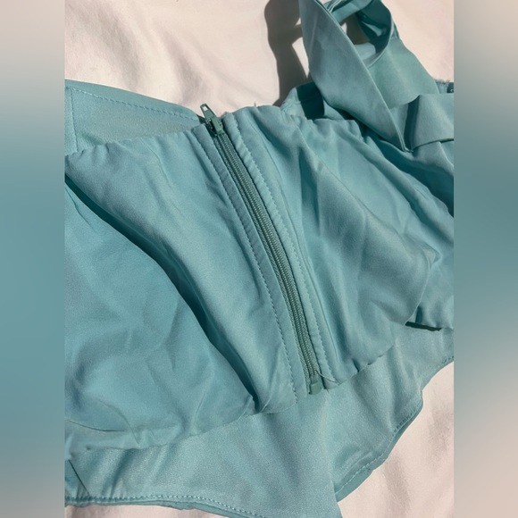 Blue Turquoise Top Corset - Picture 3 of 3